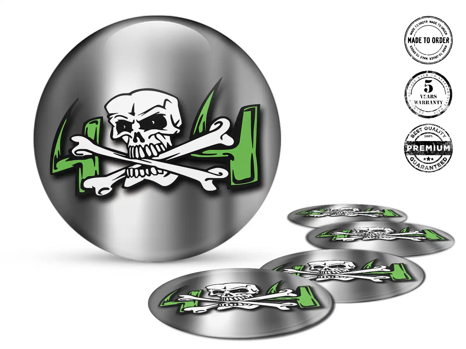 Domed Badge Logo Racing Sport Tuning Edition